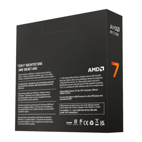 AMD Ryzen 7 9700X AM5 8-Core 3.8GHz Gaming Processor - Image 4