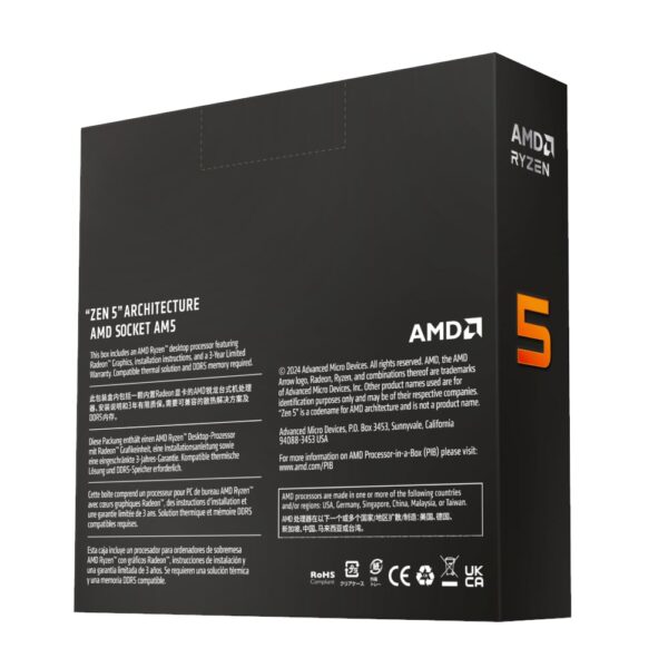 AMD Ryzen 5 9600X AM5 6-Core 3.9GHz Gaming Processor - Image 4