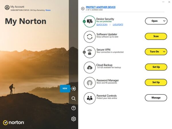 Norton Antivirus Plus (1 Device/Up to 2GB) - Image 3