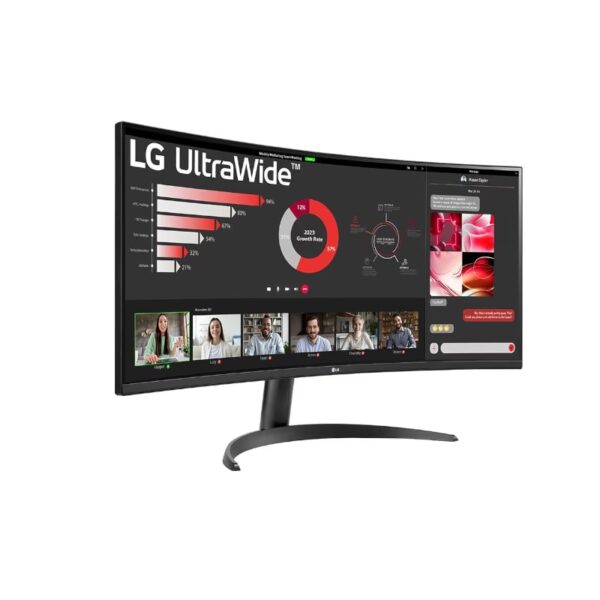 LG 34" Curved VA HDR WQHD Monitor - 100Hz - Image 4