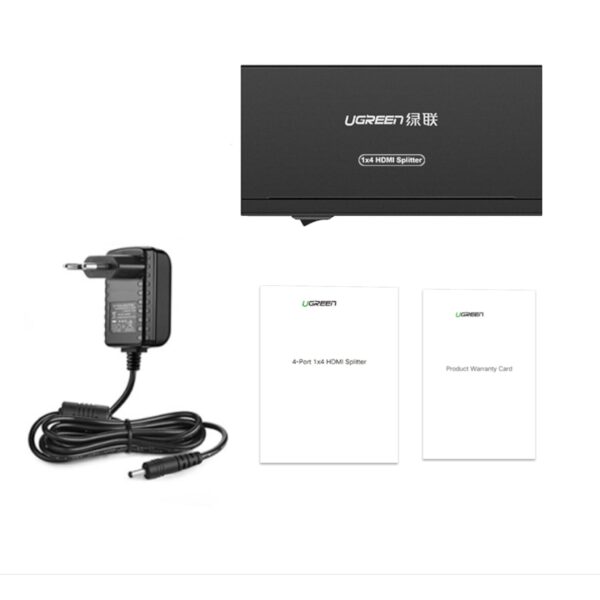 UGREEN HDMI 1x4 Splitter - 4K UHD, 3D Support - Image 4
