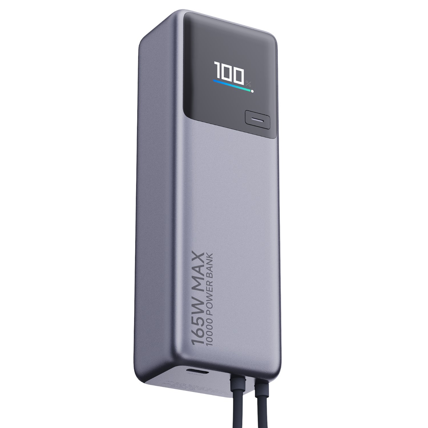 Xiaomi 165W Power Bank 10000mAh (Integrated Cable)-Silver - Image 3