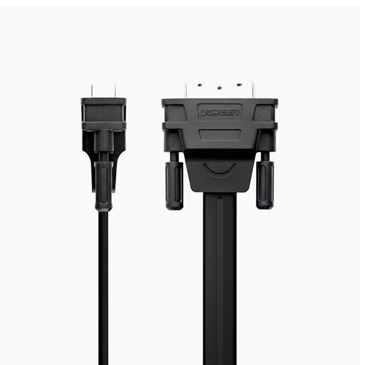 UGreen DVI-D 24+1 to VGA Active Video Adapter (Male to Female) – Black - Image 4