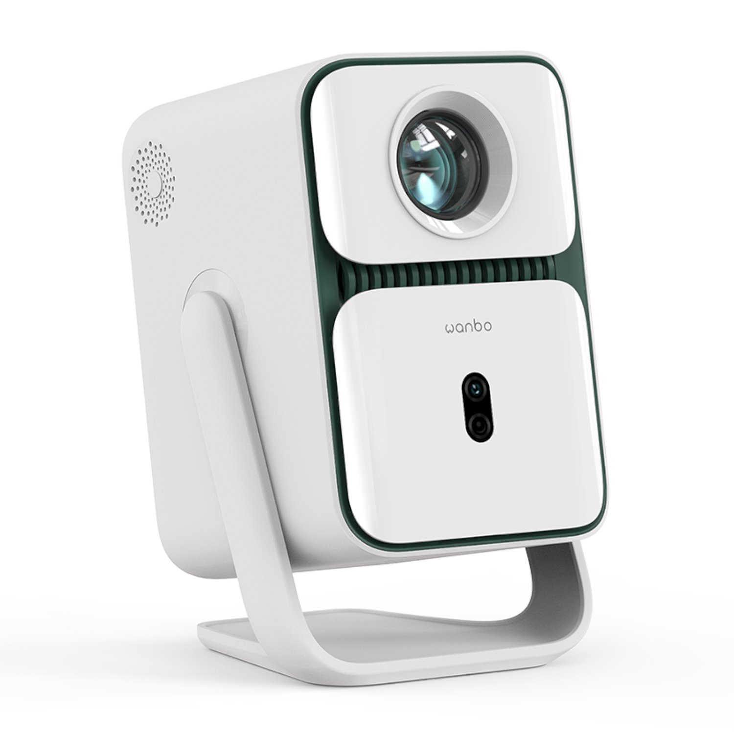 Wanbo T2 Ultra – 1080P 500ANSI Android 11 Smart Home Theatre Projector – White - Image 2