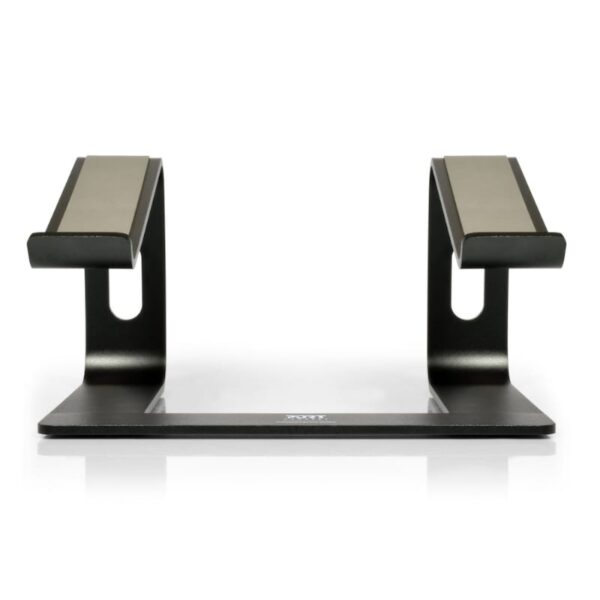 Port Connect Ergonomic 10-15.6" Aluminium Notebook Stand - Image 2