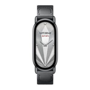 Xiaomi Smart Band 10 Knitted Silk Strap - Ebony Black