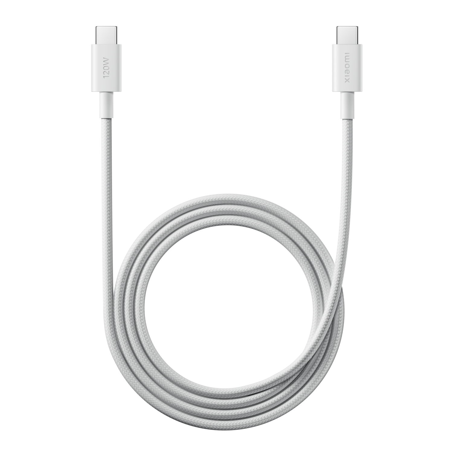 Xiaomi 6A Braided USB Type-C to USB Type-C Cable (1m) - White