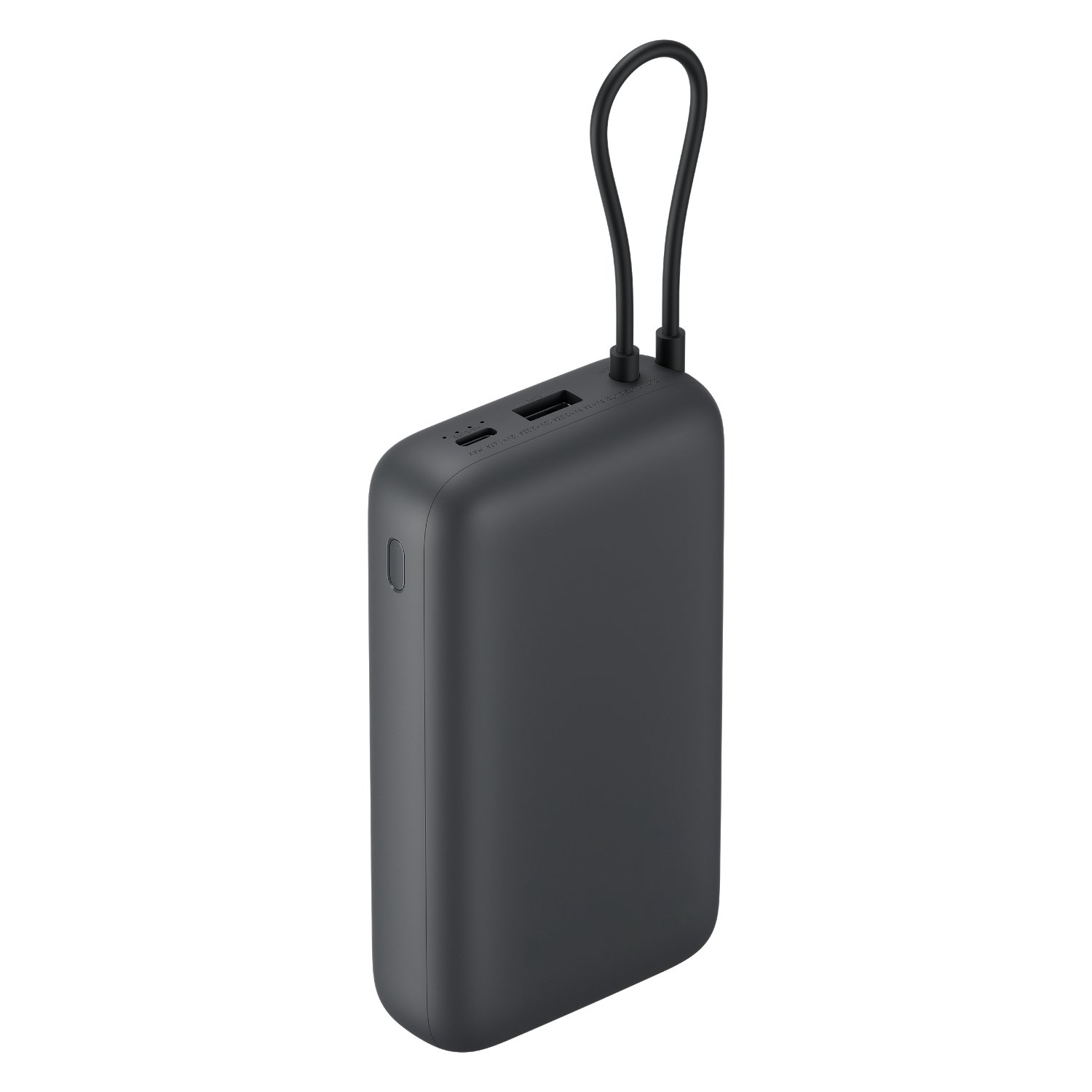 Xiaomi Power Bank 20000mAh (Integrated Cable) - Dark Grey - Image 3