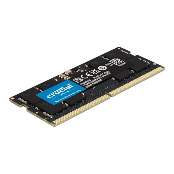 Crucial 32GB 5600MHz DDR5 SODIMM Notebook Memory - Image 3