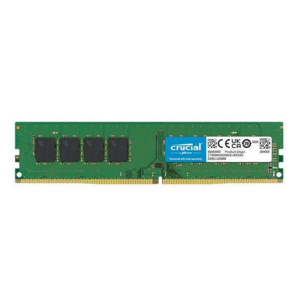 Crucial 8GB DDR4 3200MHz UDIMM Desktop Memory