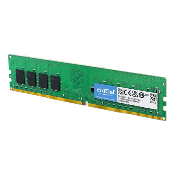 Crucial 8GB DDR4 3200MHz UDIMM Desktop Memory - Image 2