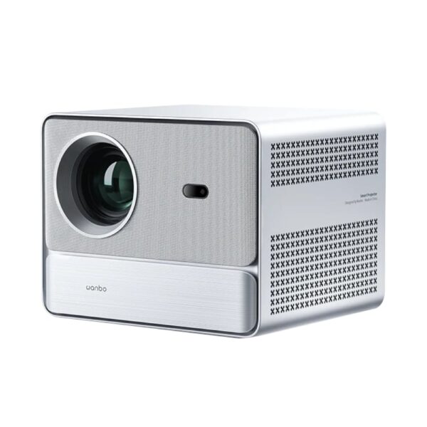 WANBO DAVINCI 1 PRO 1080P 650ANSI Android 11 Smart Home Theatre Projector - Silver - Image 3