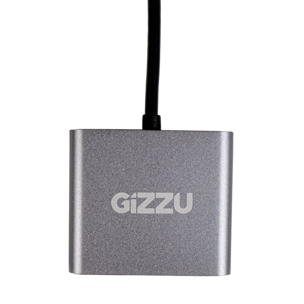 Gizzu 4-in-1 Type-C to Dual HDMI Hub - Image 4