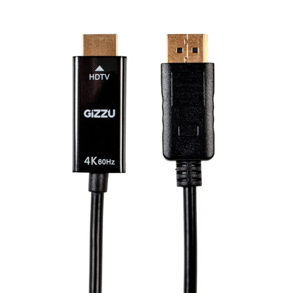 Gizzu 4K60Hz DisplayPort to HDMI Cable 1.5m - Image 2