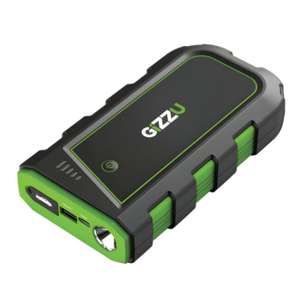 GIZZU 2000A Jump Starter 16400mAh - Black - Image 2