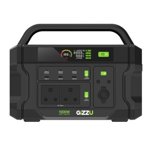 Gizzu Challenger PRO 1120Wh UPS Power Station - Image 2