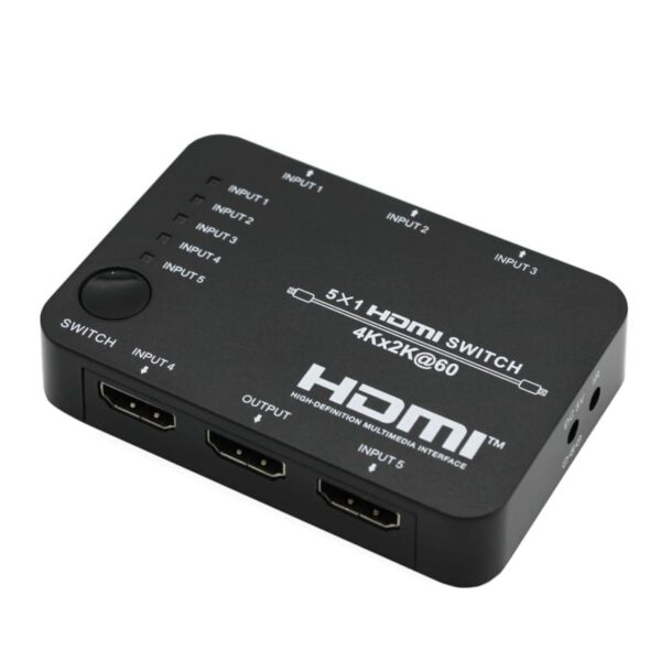 HDCVT SWITCH HDMI 2.0 5-1 - Image 2