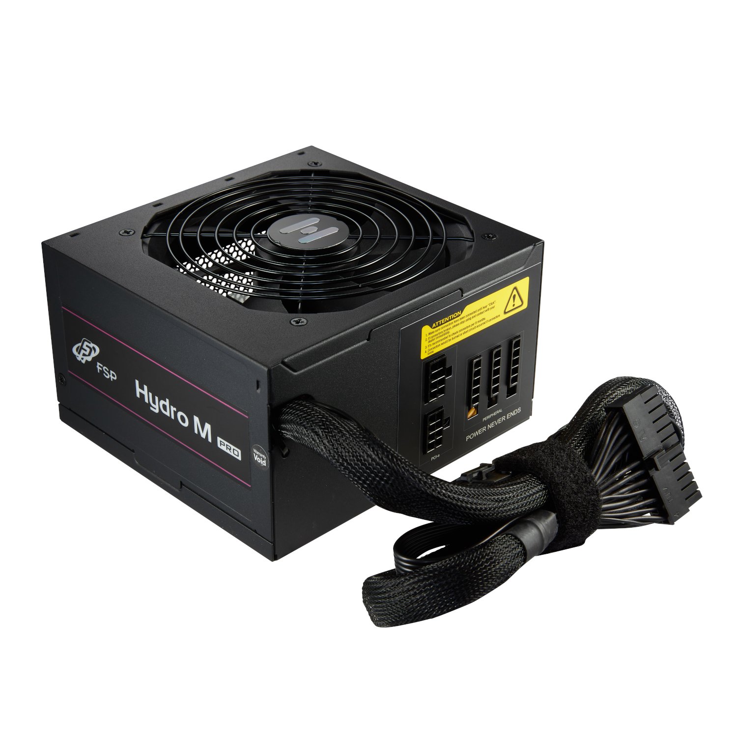 FSP Hydro M Pro 800W 80PLUS Bronze Gen5 Semi-modular Power Supply - Image 5