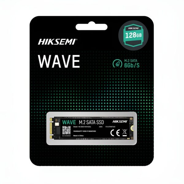 Hiksemi WAVE(N) 128GB M.2 2280 SATA III SSD, High-Speed 550MB/s Read, 3D NAND - Image 3