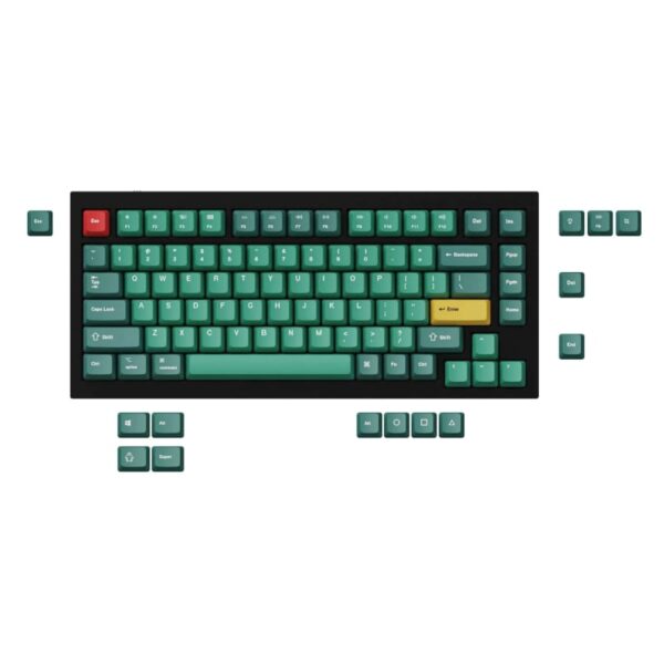 Keychron Dye-Sub PBT Full Keycap Set - Forest - Image 2