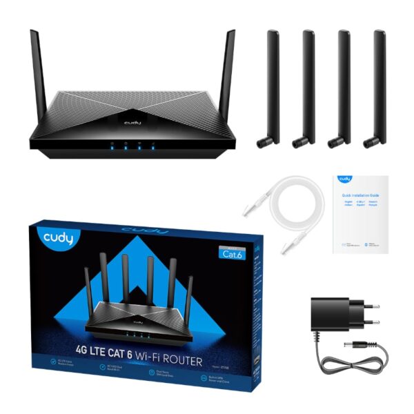 Cudy AC1200 WiFi 4G LTE Cat6 Gigabit Router - Image 5