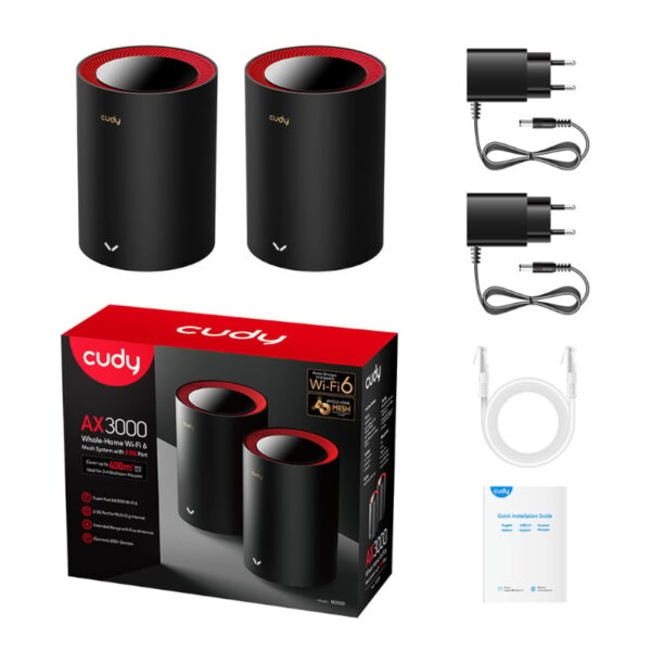 Cudy AX3000 Wi-Fi 6 Mesh Kit 2 Pack - Image 3