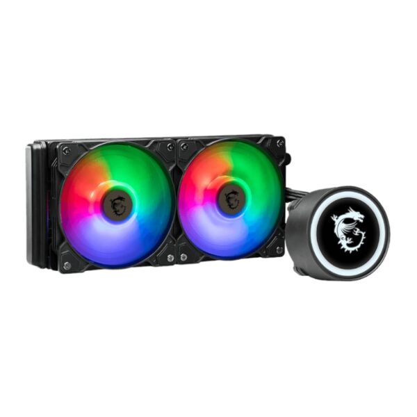 MSI MAG CoreLiquidB240mm ARGB Liquid CPU Cooler - Image 2