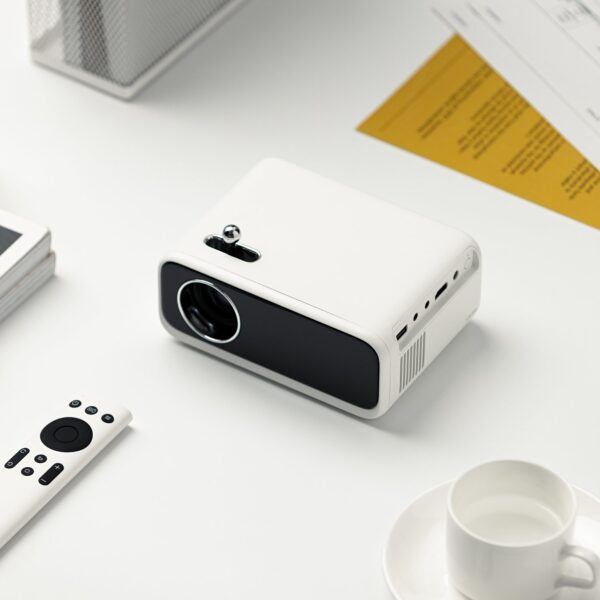 WANBO MINI PRO 720p 250ANSI Android 9.0 Smart Projector - White - Image 6