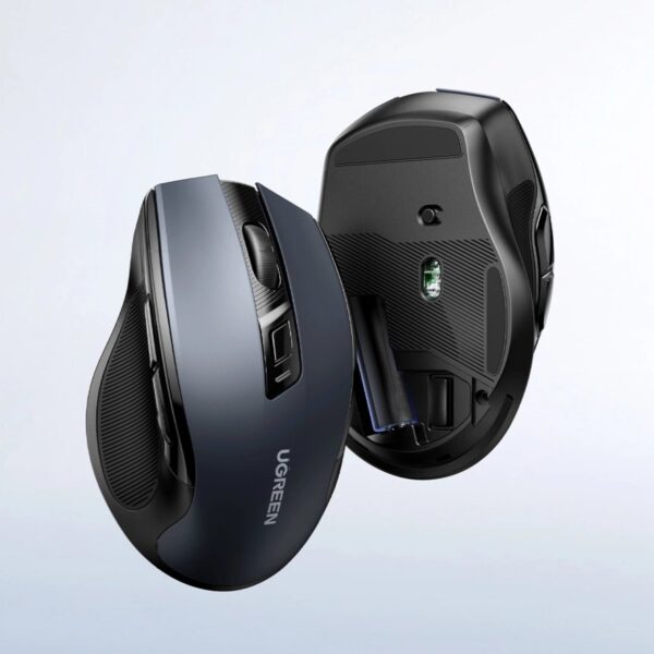 UGreen MU006 2.4GHz Wireless Optical Mouse – Black - Image 4