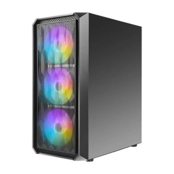 Antec NX292 ATX | Micro-ATX | ITX ARGB Mid-Tower Gaming Chassis - Black - Image 2