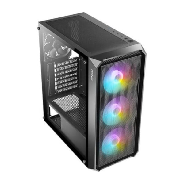 Antec NX292 ATX | Micro-ATX | ITX ARGB Mid-Tower Gaming Chassis - Black - Image 3