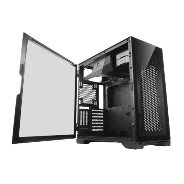 Antec P120 Crystal Tempered Glass Side/Front ATX Gaming Chassis Black - Image 2