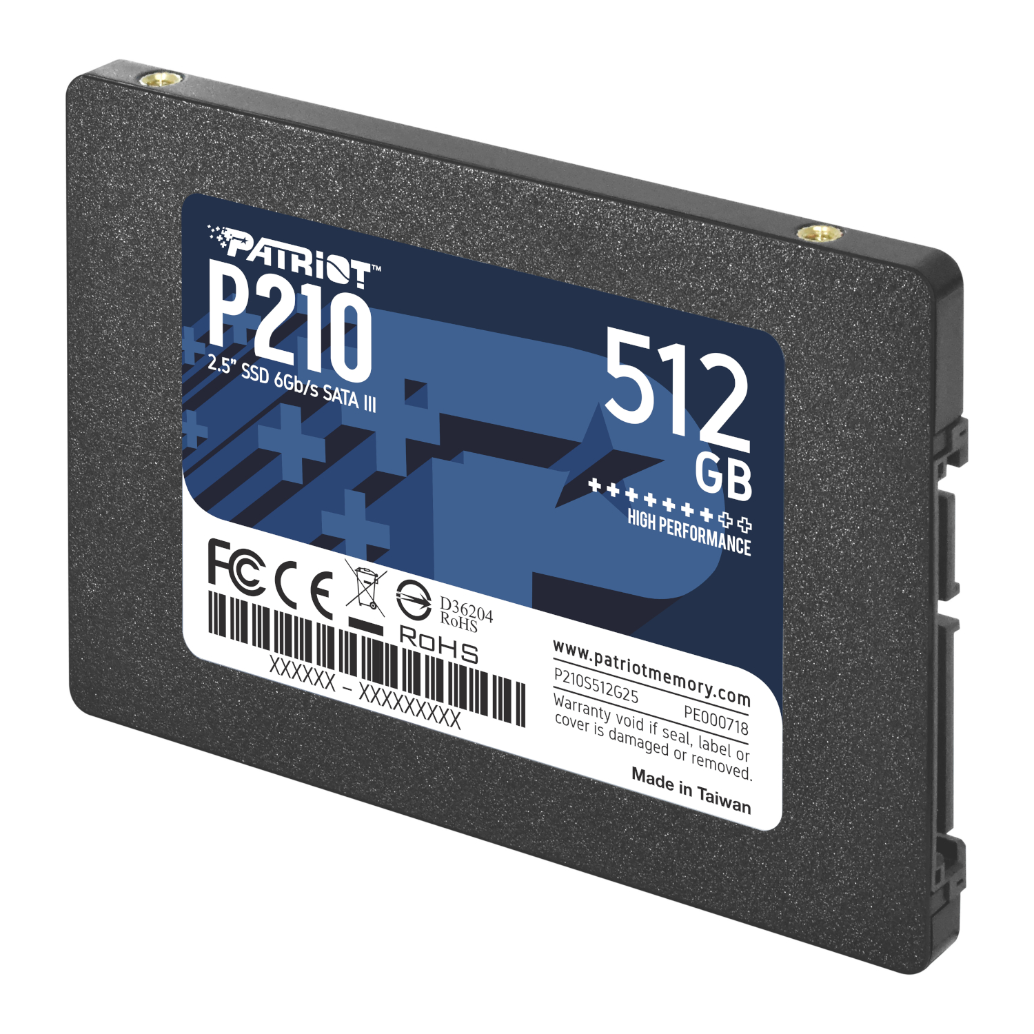 Patriot P210 512GB 2.5 Inch SATAIII SSD - Image 2