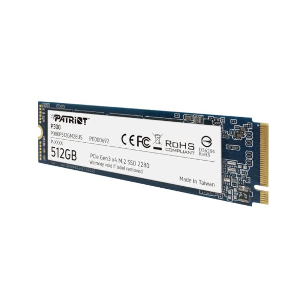 Patriot P300 512GB M.2 PCIe NVMe SSD - Image 4