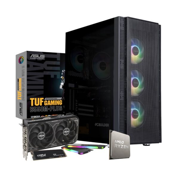 PCBuilder Ryzen 7 5700X3D COMMANDER Windows 11 Gaming PC - Image 2