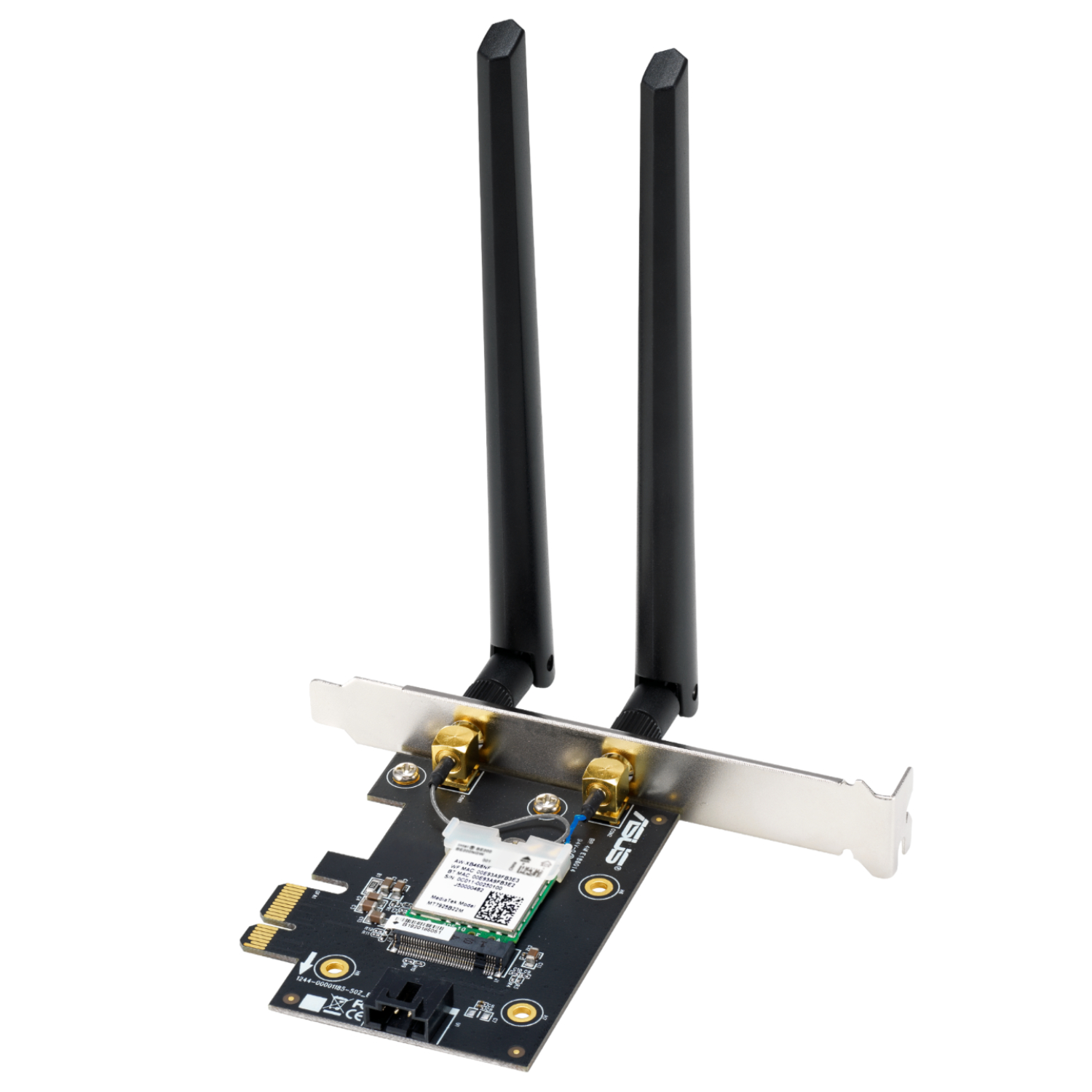 ASUS Wi-Fi 7 Tri-Band PCIe Wireless Adapter with Bluetooth 5.4 – Black - Image 4