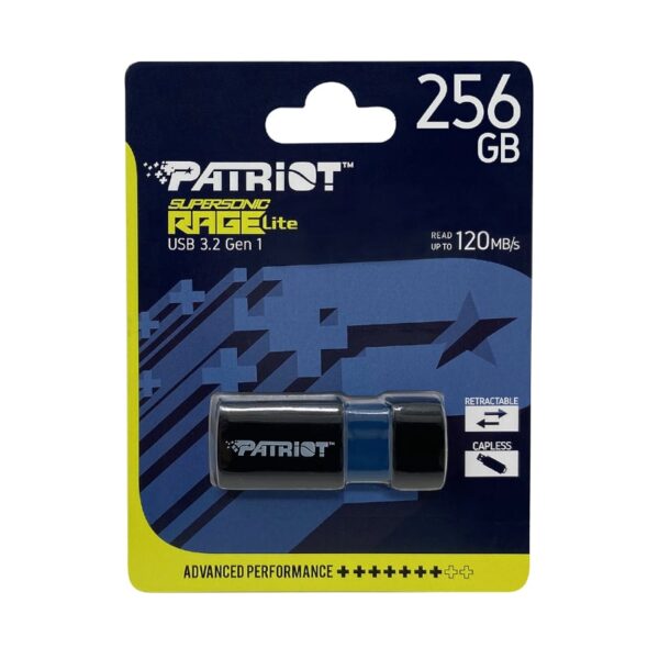 Patriot Rage Lite 256GB USB3.2 Flash Drive - Black - Image 7