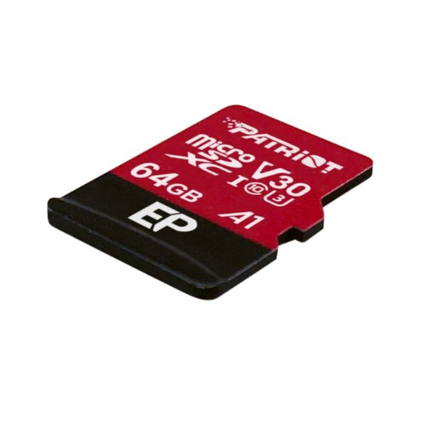 Patriot EP V30 A1 64GB Micro SDXC Card + Adapter - Image 2