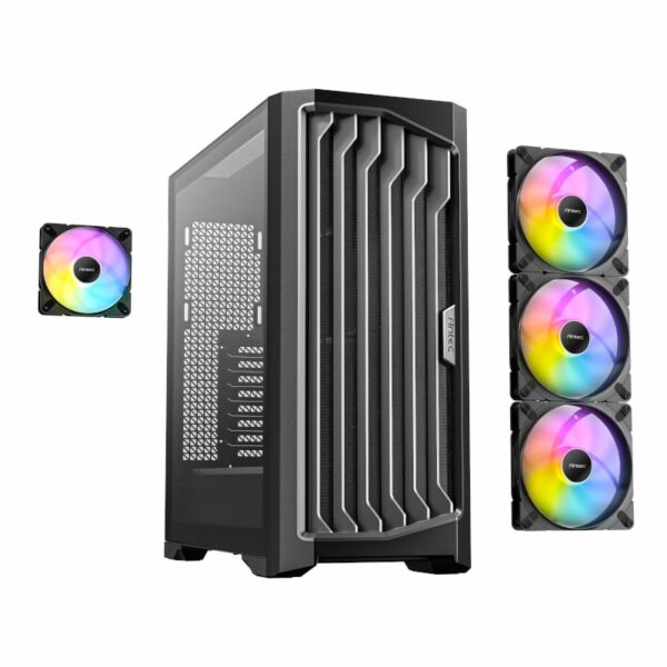 Antec Performance FT1 E-ATX |ATX |M-ATX | ITX ARGB Full-Tower Gaming Chassis - Black - Image 19