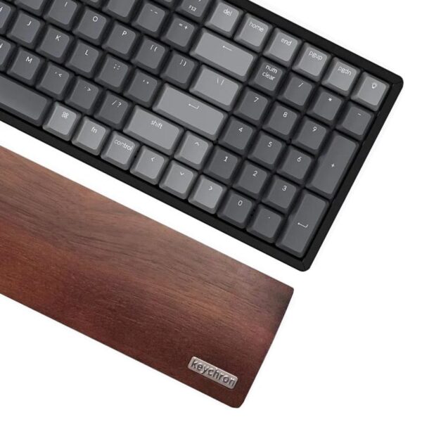 Keychron K4 Walnut Wood Palm Rest - Image 3