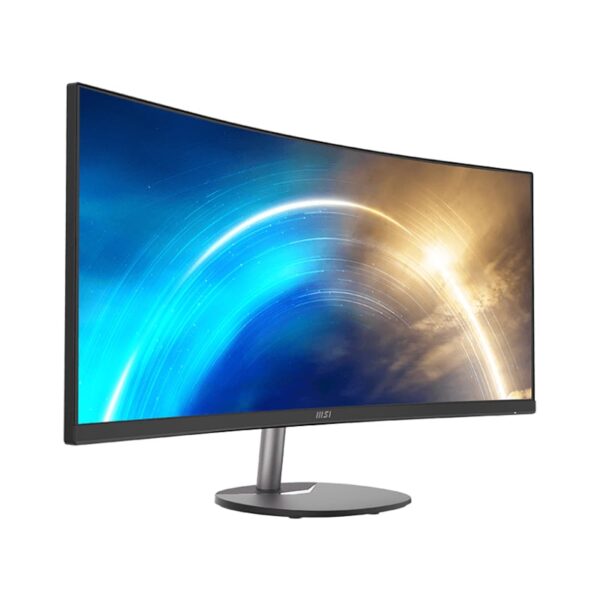 MSI PRO MP341CQ 34″ VA Ultrawide Curved Pro Monitor (1500R, 3440x1440, 1ms, 100Hz) - Image 2