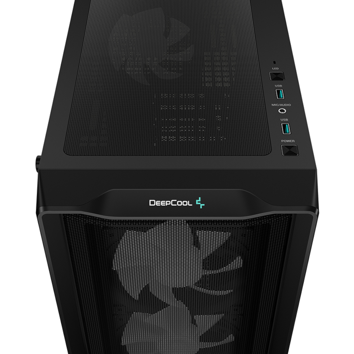 DeepCool CC560 MESH V2 ATX Mid Tower Airflow Gaming Chassis – Black - Image 5