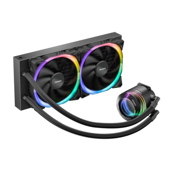 Antec Vortex 240 ARGB CPU Liquid Cooler Black - Image 2