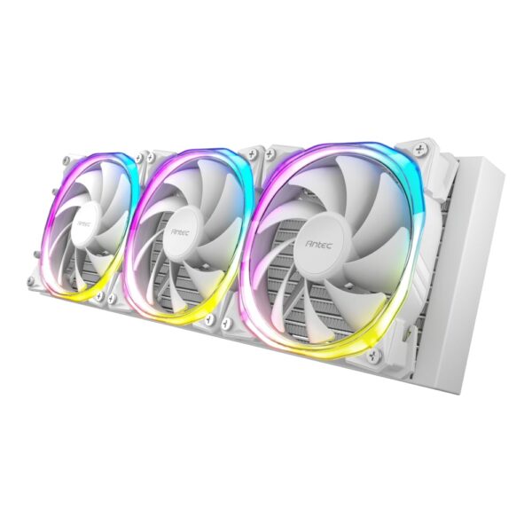 Antec VORTEX 360mm ARGB Liquid CPU Cooler - White - Image 3