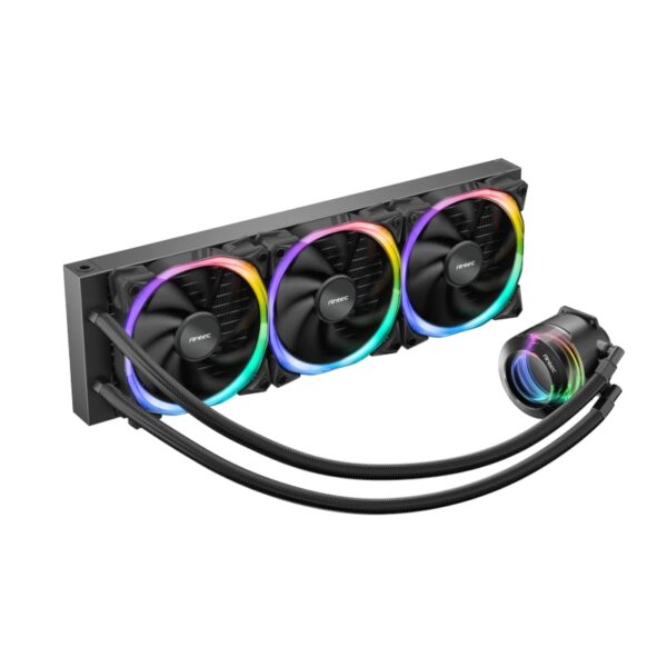 Antec Vortex 360 ARGB CPU Liquid Cooler Black - Image 2